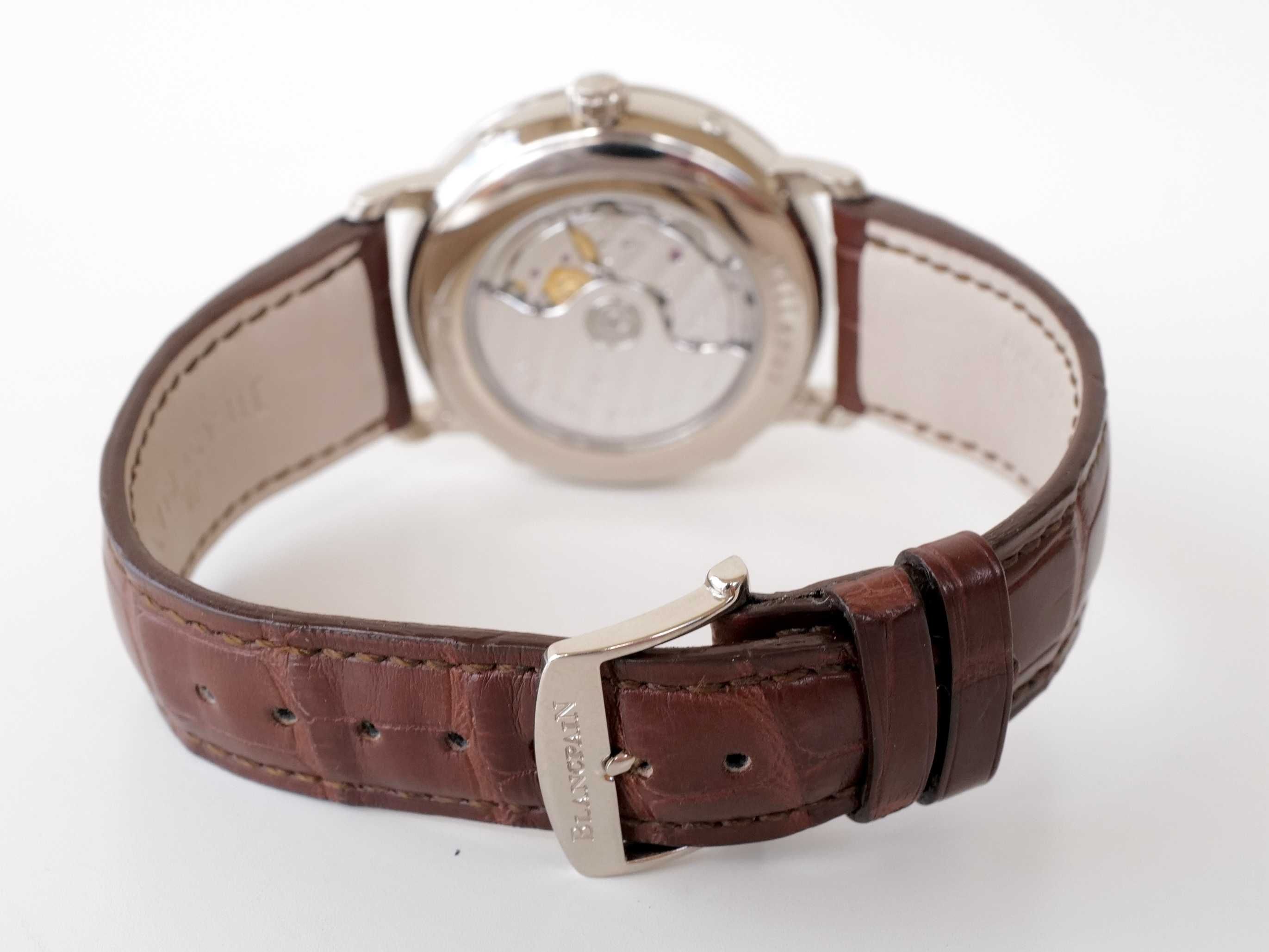 Blancpain Villeret Quantième Complete Calendar Moon Phase18KWhiteGold