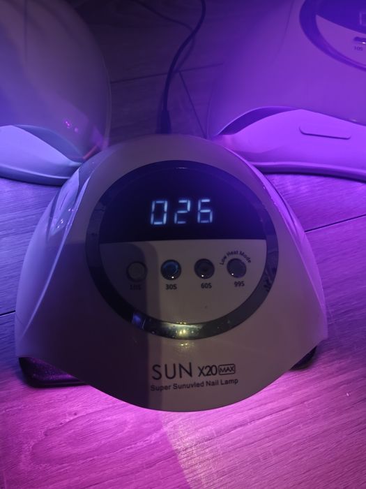 Lampa UV LED 3sztuki .Zestaw 3lamp do paznokci