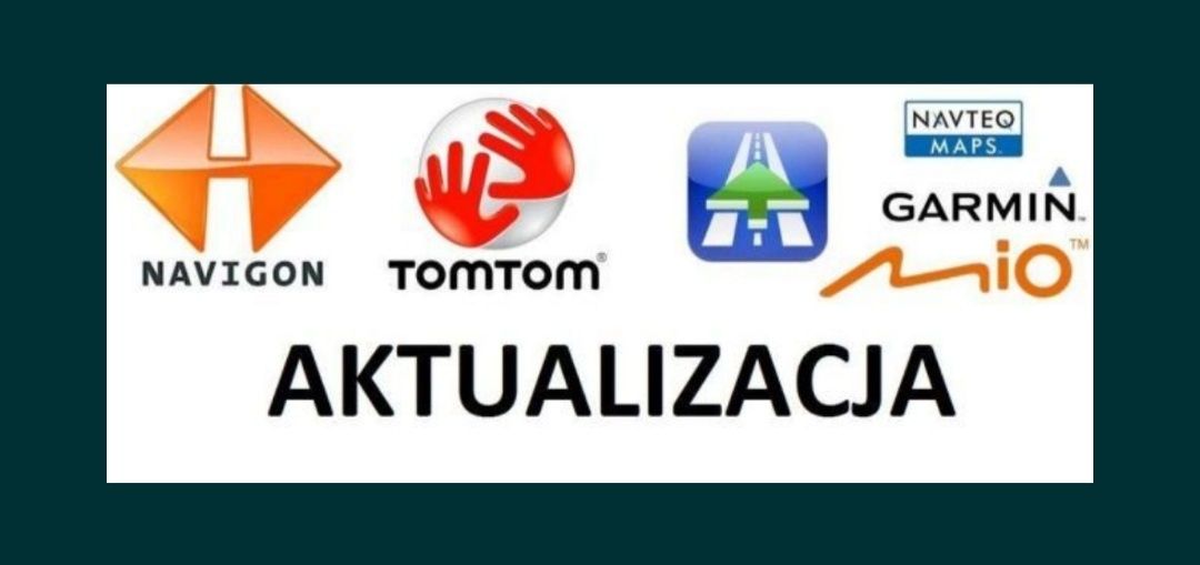 Serwis Aktualizacja Nawigacji GPS TomTom TIR Autobus AutoMapa Garmin