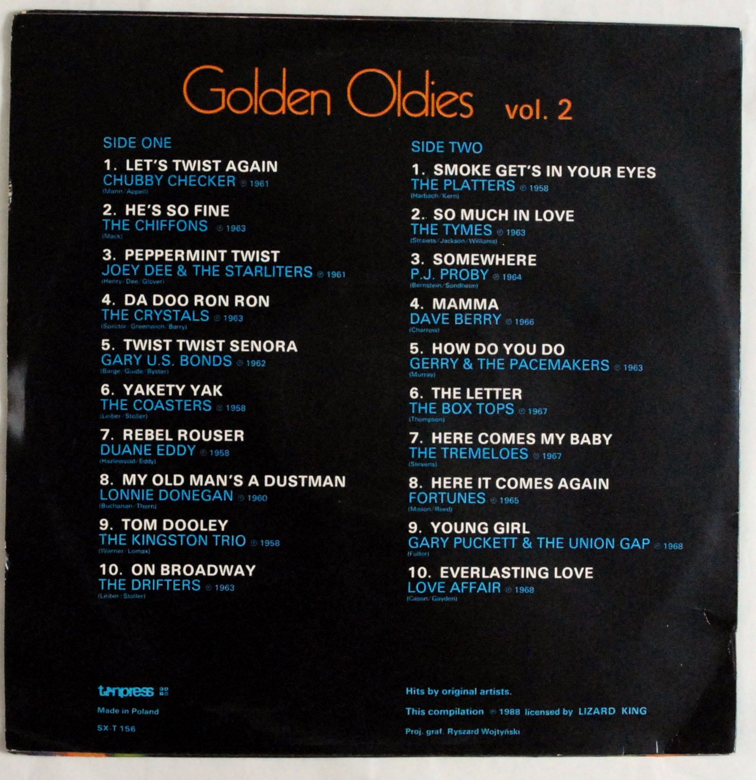 VA - Golden oldies vol.2 (Tonpress - SX-T 156)