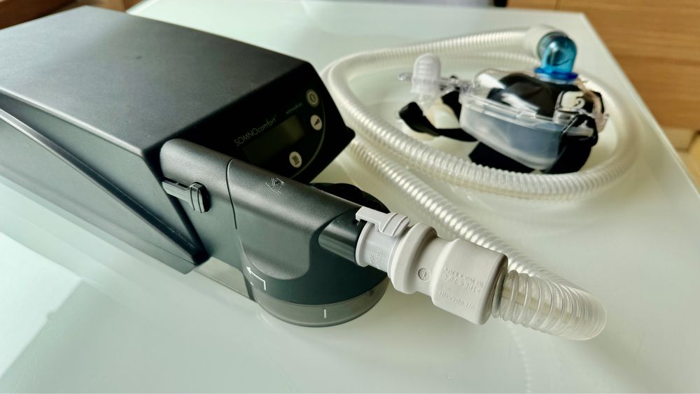 Сіпап апарат Weinmann SOMNOcomfort зі зволожувачем та новою маскою