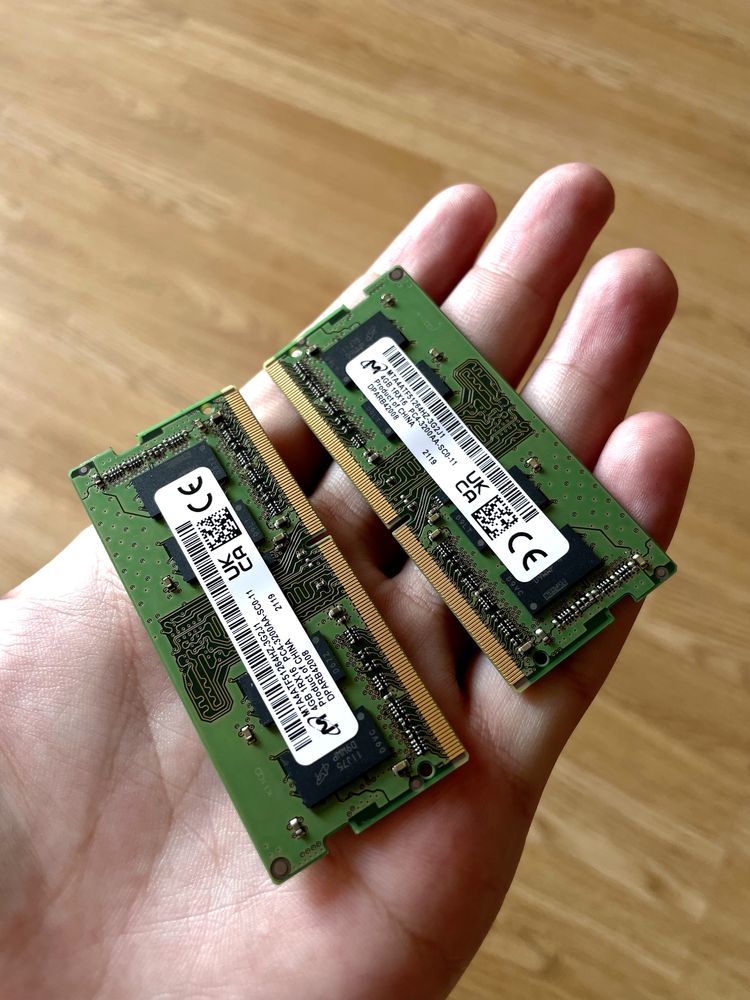 2х4GB RAM (DDDR4/3200Mhz)