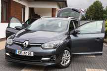 Renault Megane III LIFT 2015r Benzyna Klima LED Alufelgi Navi USB Parktronik OPŁACONY