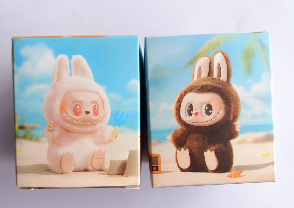 Nowe figurki Labubu, dwa pudełka z niespodzianką