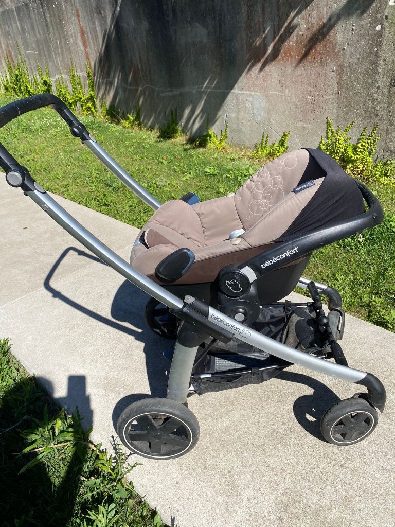 Ovo, cadeira e carrinho Bebe Confort