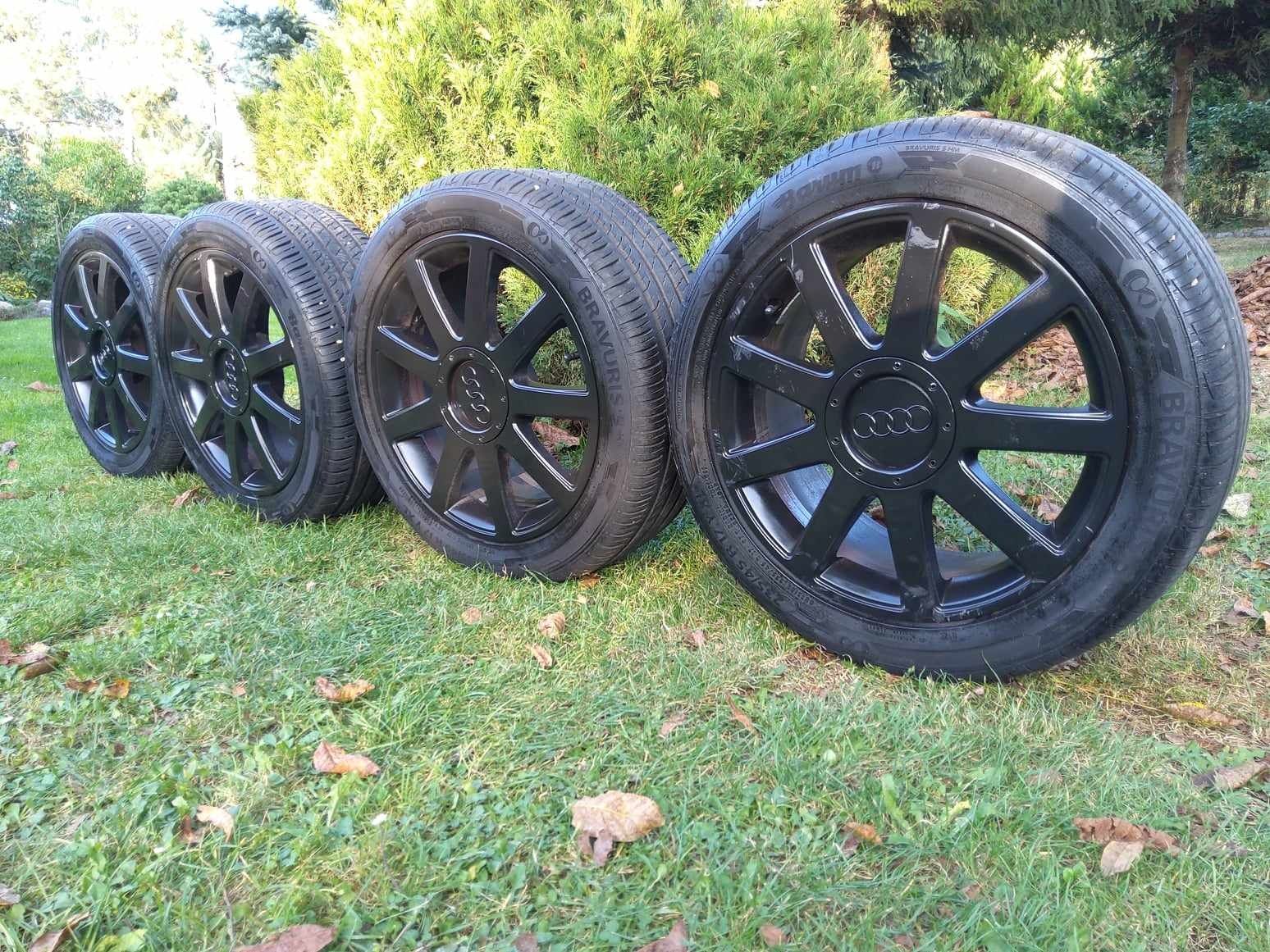 Koła audi 17 cali 5X112 Nowe opony Barum