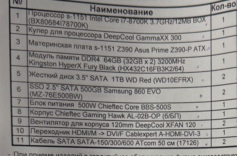 Потужний ПК i7-8700K / GT 630 / 16ГБ / SSD + HDD / Готовий до ігор