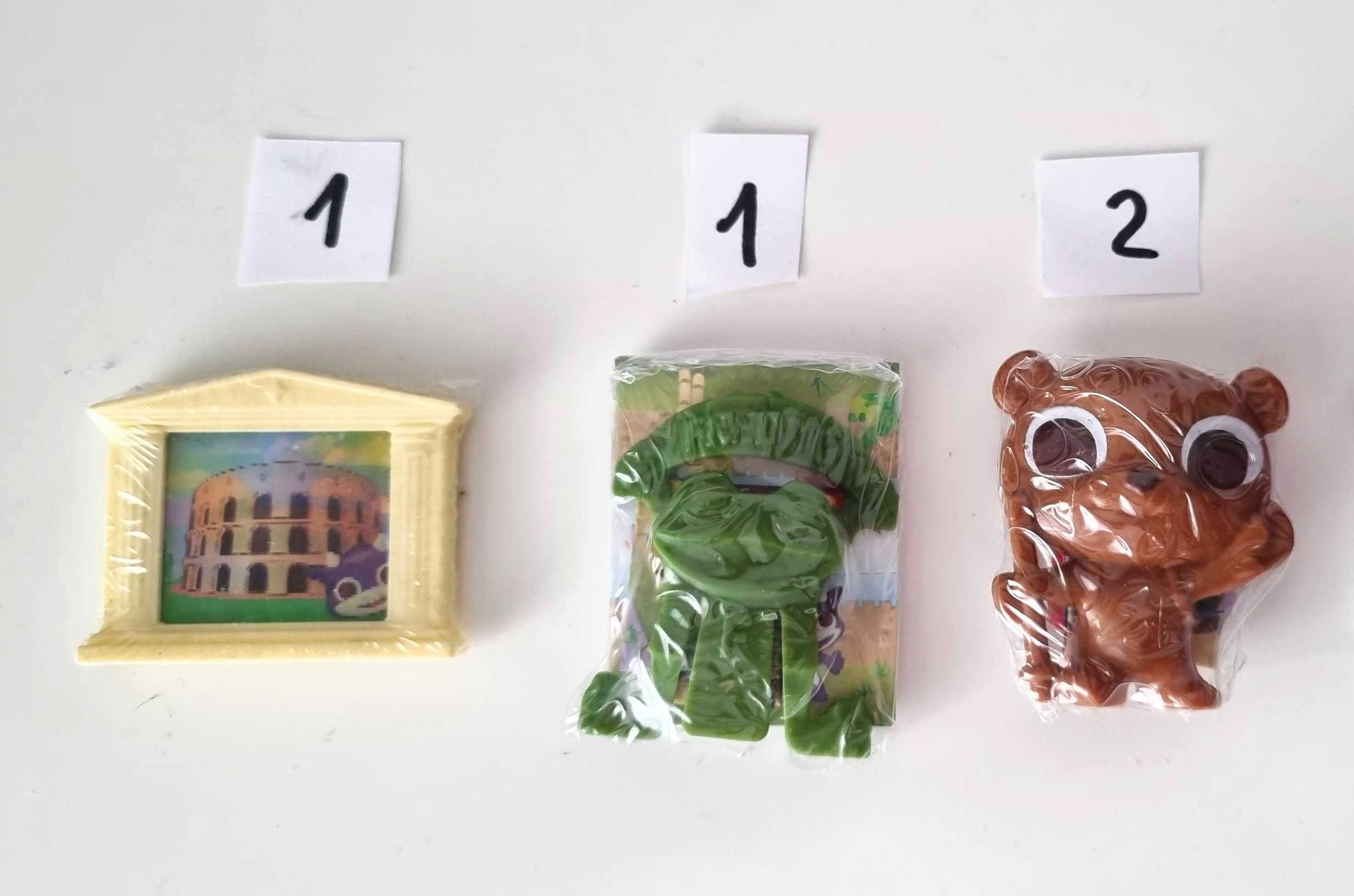 Zestaw figurek Milka Secret box seria 4 Miś Oz, żaba, koloseum