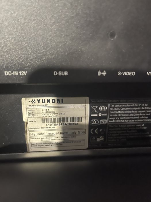 Monitor hyundai z funkcją tv