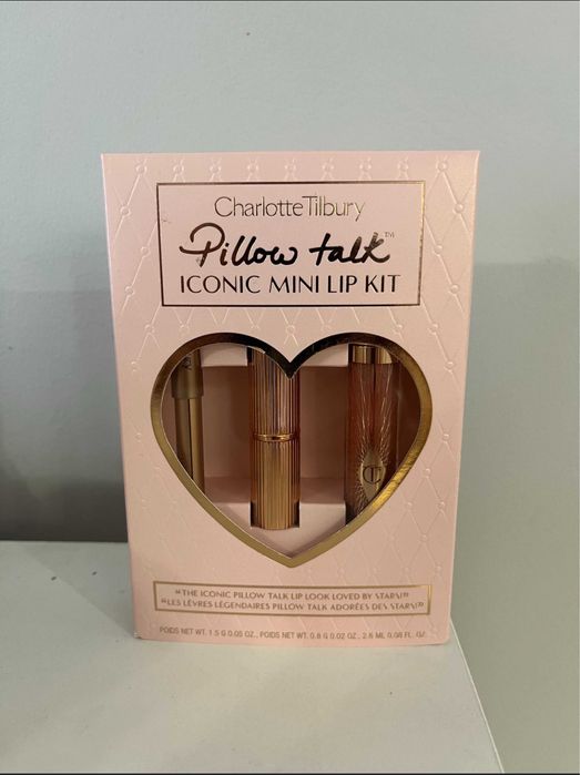 Zestaw do Makijażu Ust Charlotte Tilbury Pillow Iconic Mini Lip Kit