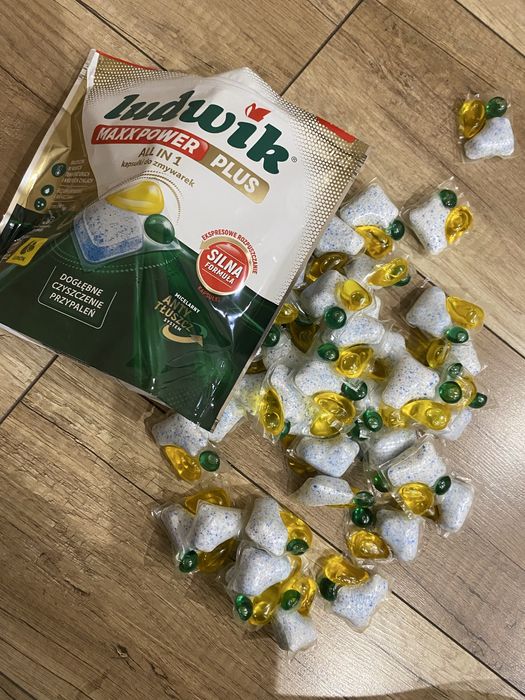 Ludwik kapsułki do zmywarki all in one plus 40 sztuk