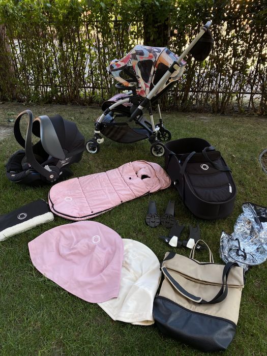 Коляска bugaboo bee 5 3 в 1 з супер повним комплектом+подарунки