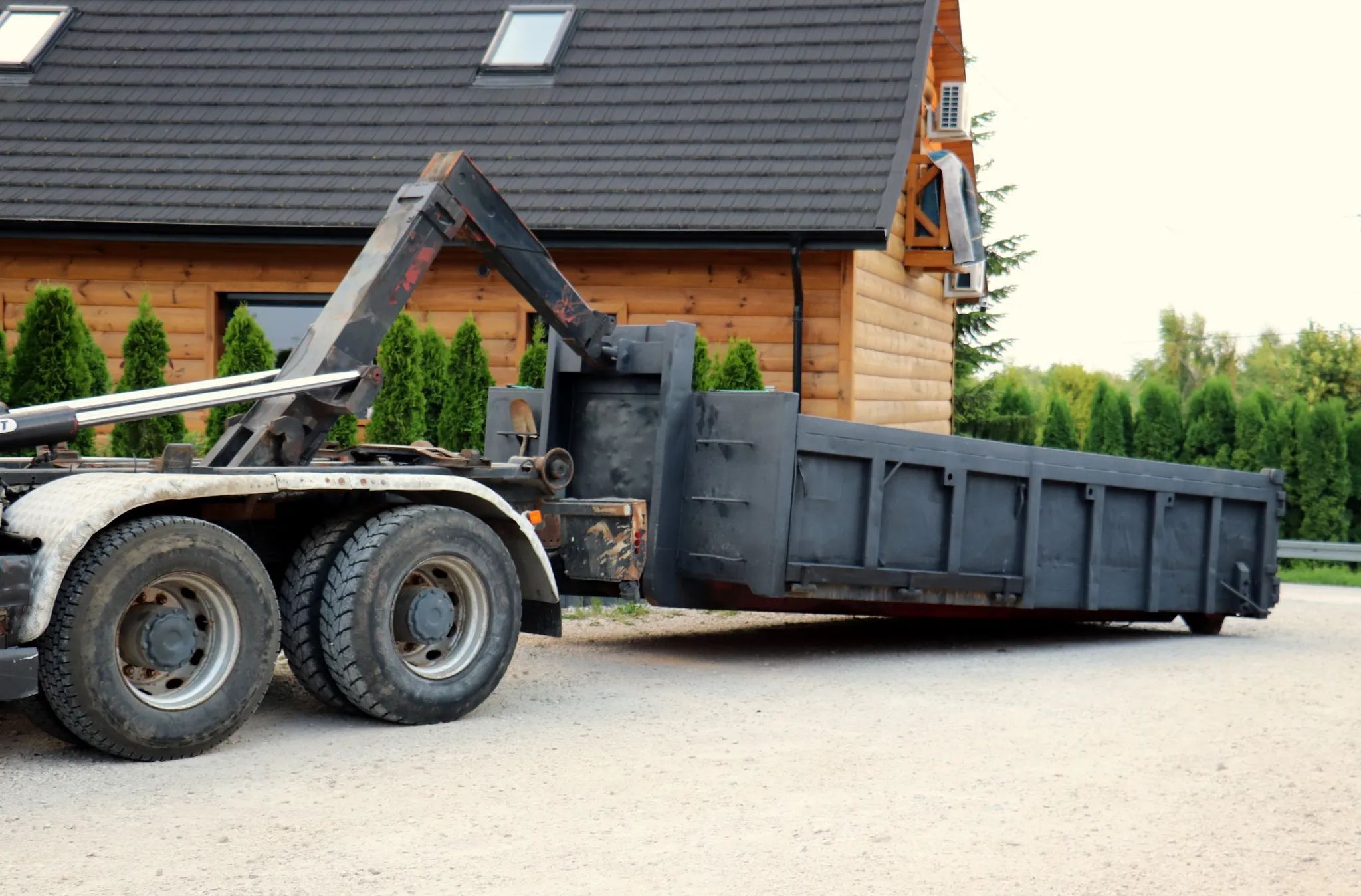MAN TGA 26.390  MAN TGA 25.390 / HDS Palfinger / 6x4 / Hakowiec / SKRZYNIA