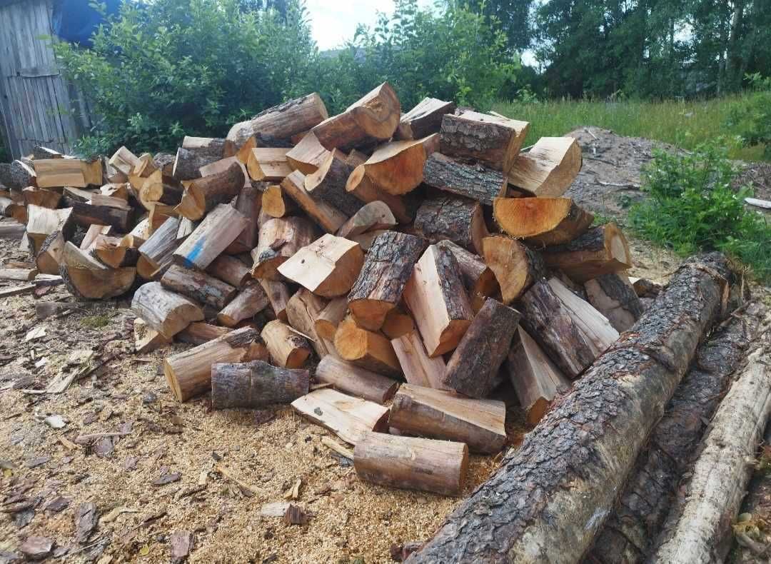 Drewno opałowe grube
