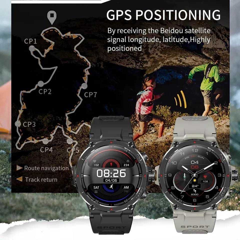 Zeblaze Stratos 2 GPS 1.3" Amoled 5ATM PL