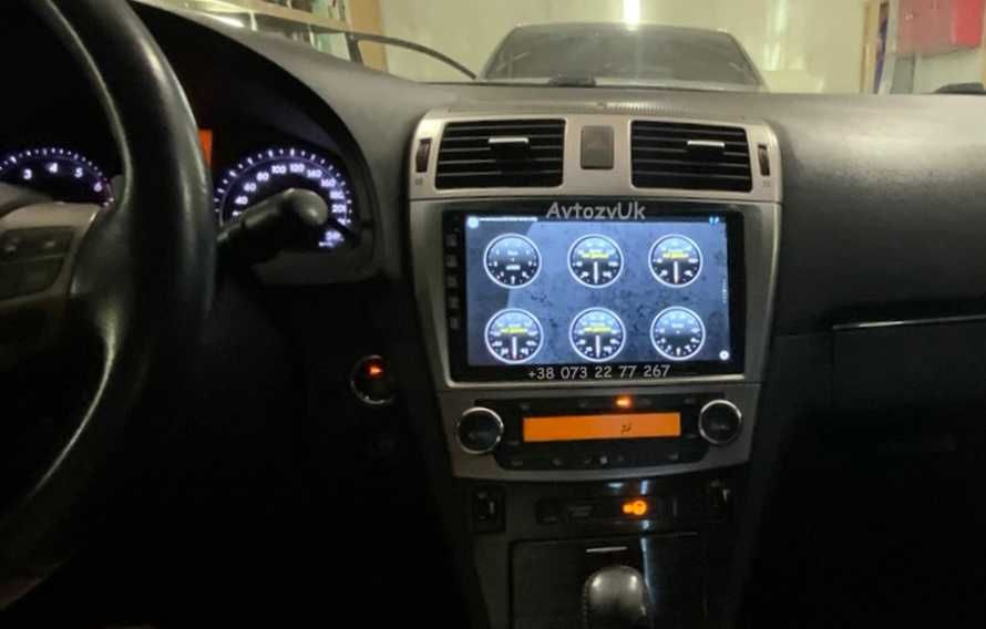 Магнитола Т27 AVENSIS Toyota T270 Авенсис 2 дин Т27 CarPlay Android 14