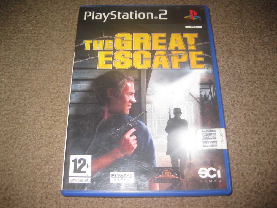 Jogo "The Great Escape" para Playstation 2/Completo!