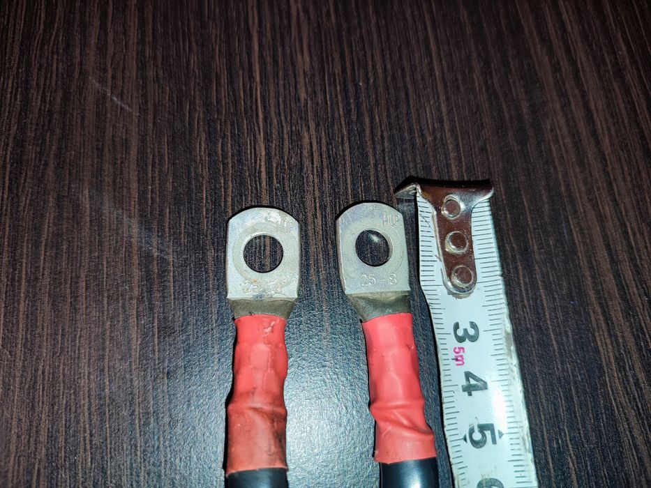 Перемычки кабель инвертора 25мм2 40см