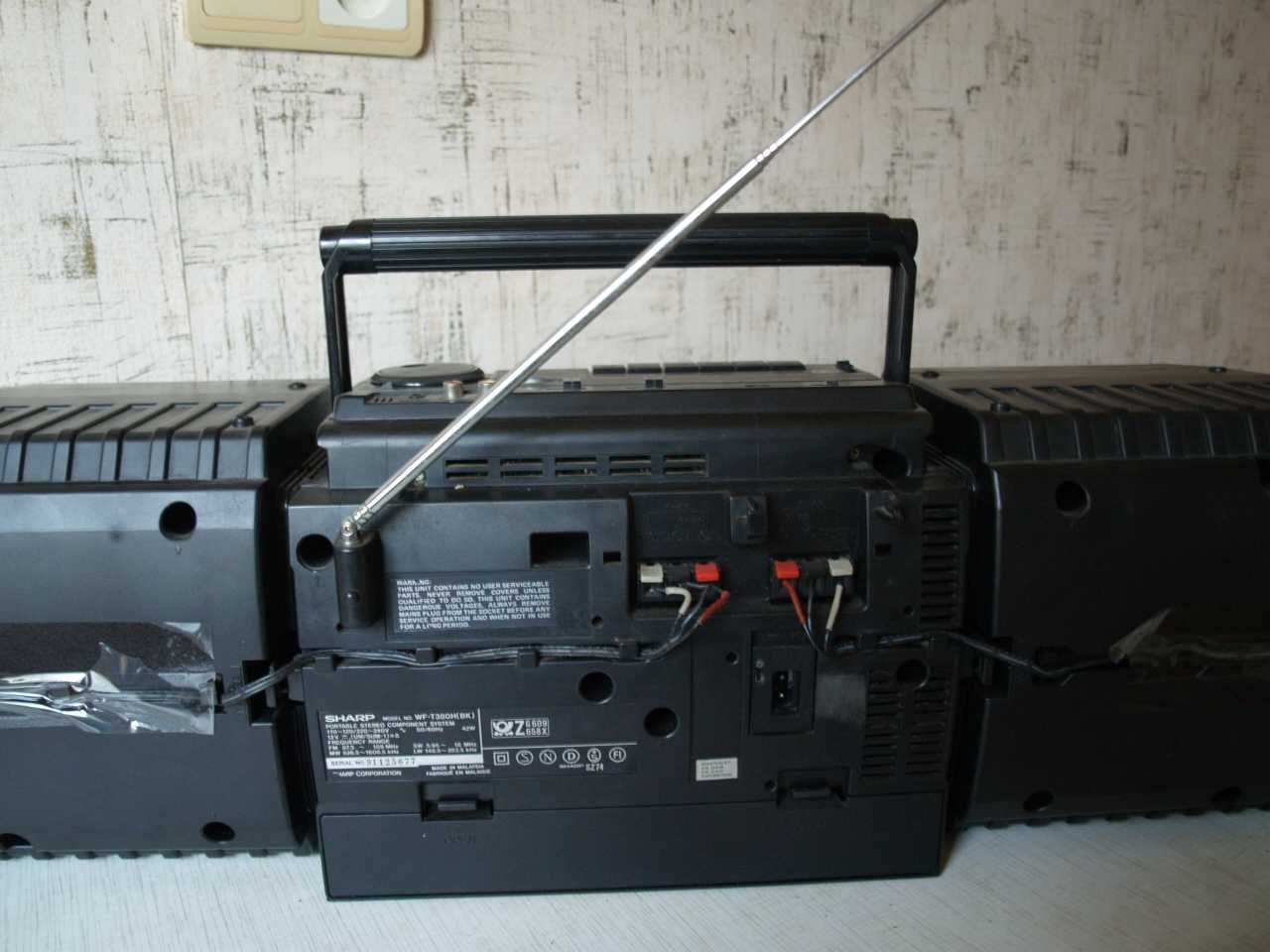 Продам супермагнітолу 90-х SHARP WF - T 380