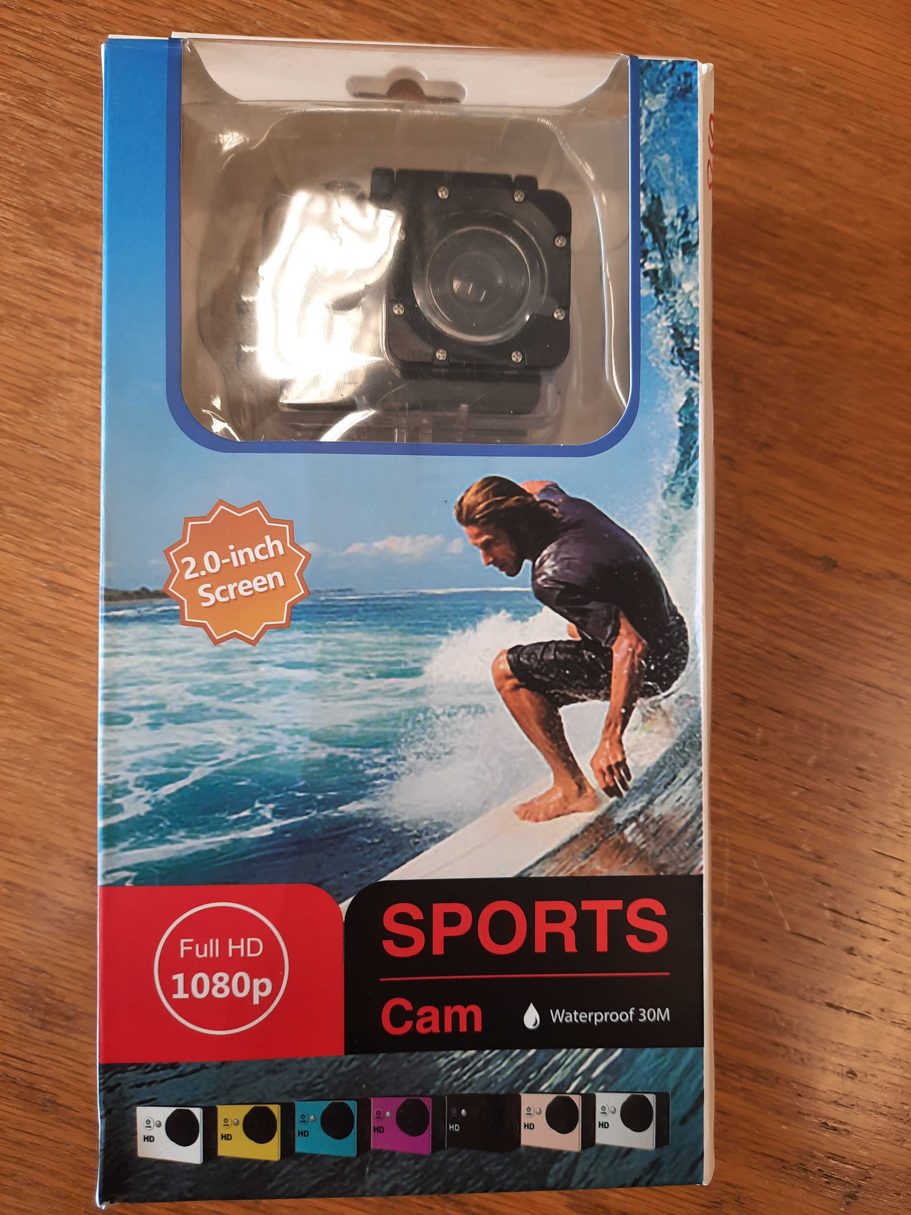 Camara Acção Desportos Radicais 2" Full HD 1080p NOVA