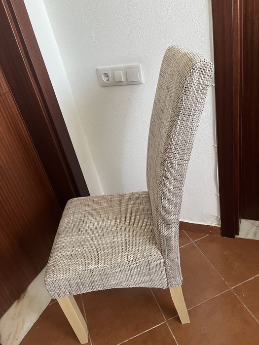 Conjunto de 8 cadeiras para casa de jantar