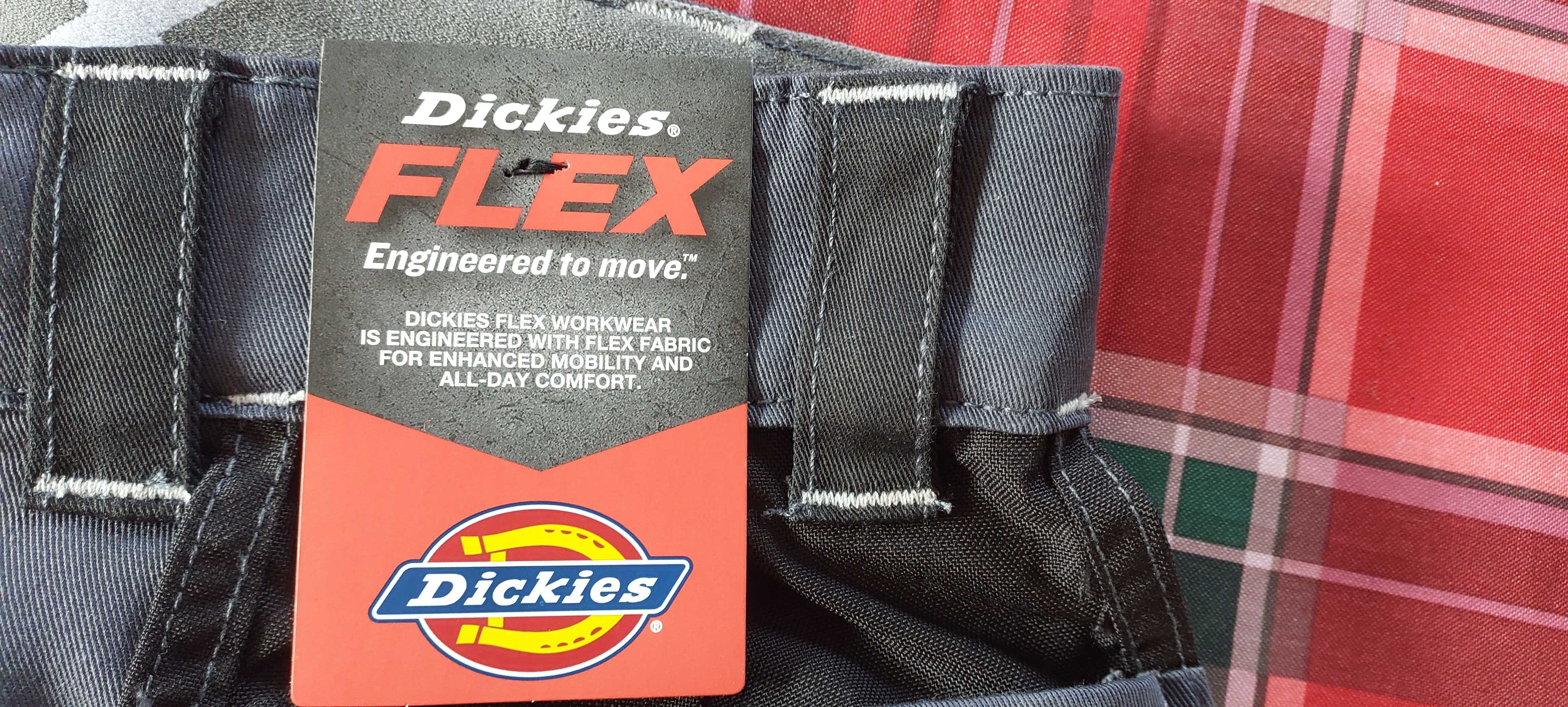 Spodnie robocze Dickies Universal Flex Slim Fit szare 30T