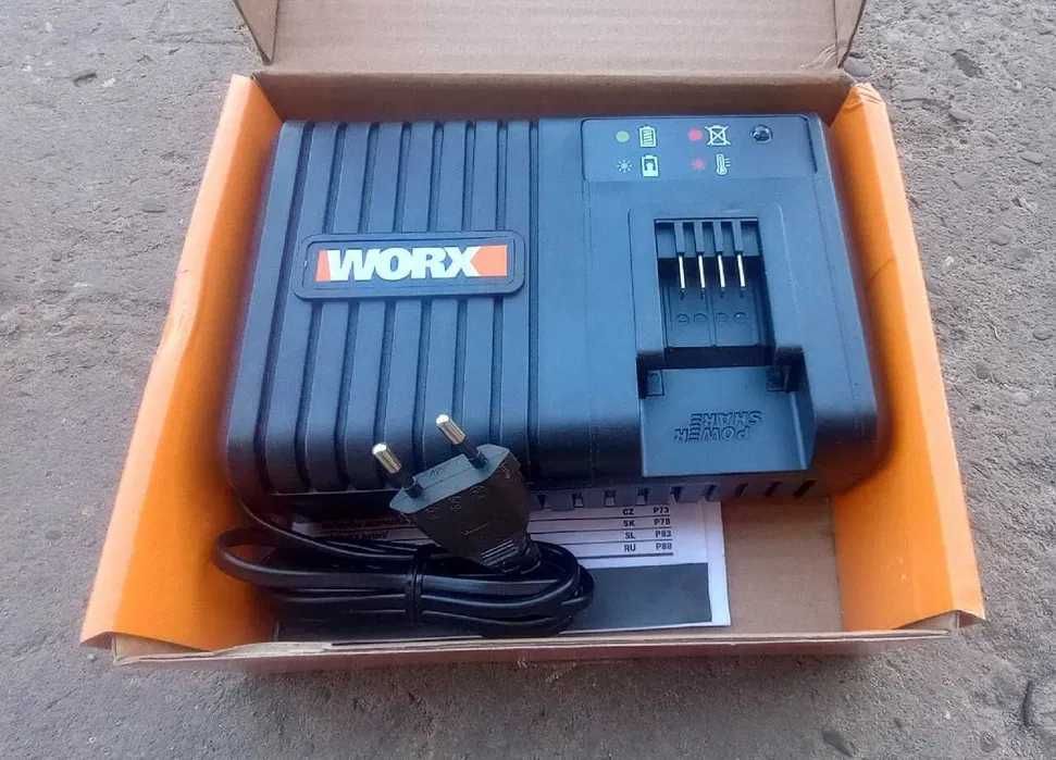 Ładowarka WORX WA3867 20V 6A Power Share Li-Ion 36mc GW