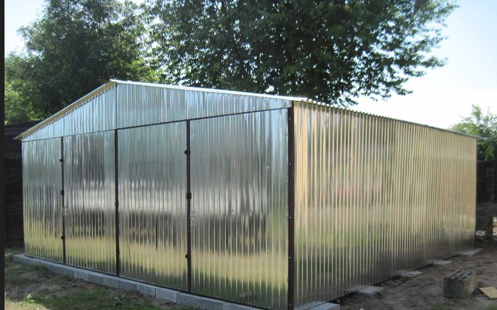 Garaż blaszak 6x5 Garaż na wymiar Magazyn Producent 6x8 5x7 7x7 6x6