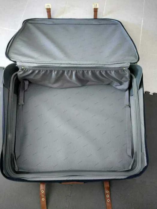 Mala de viagem azul Samsonite (com rodas)