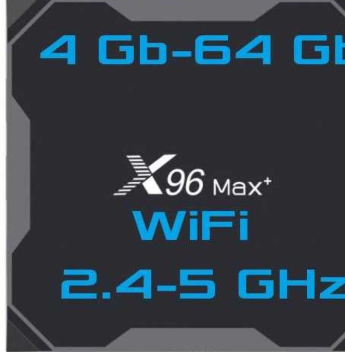 Приставка x96 max+ 4/64 original повністю налаштована