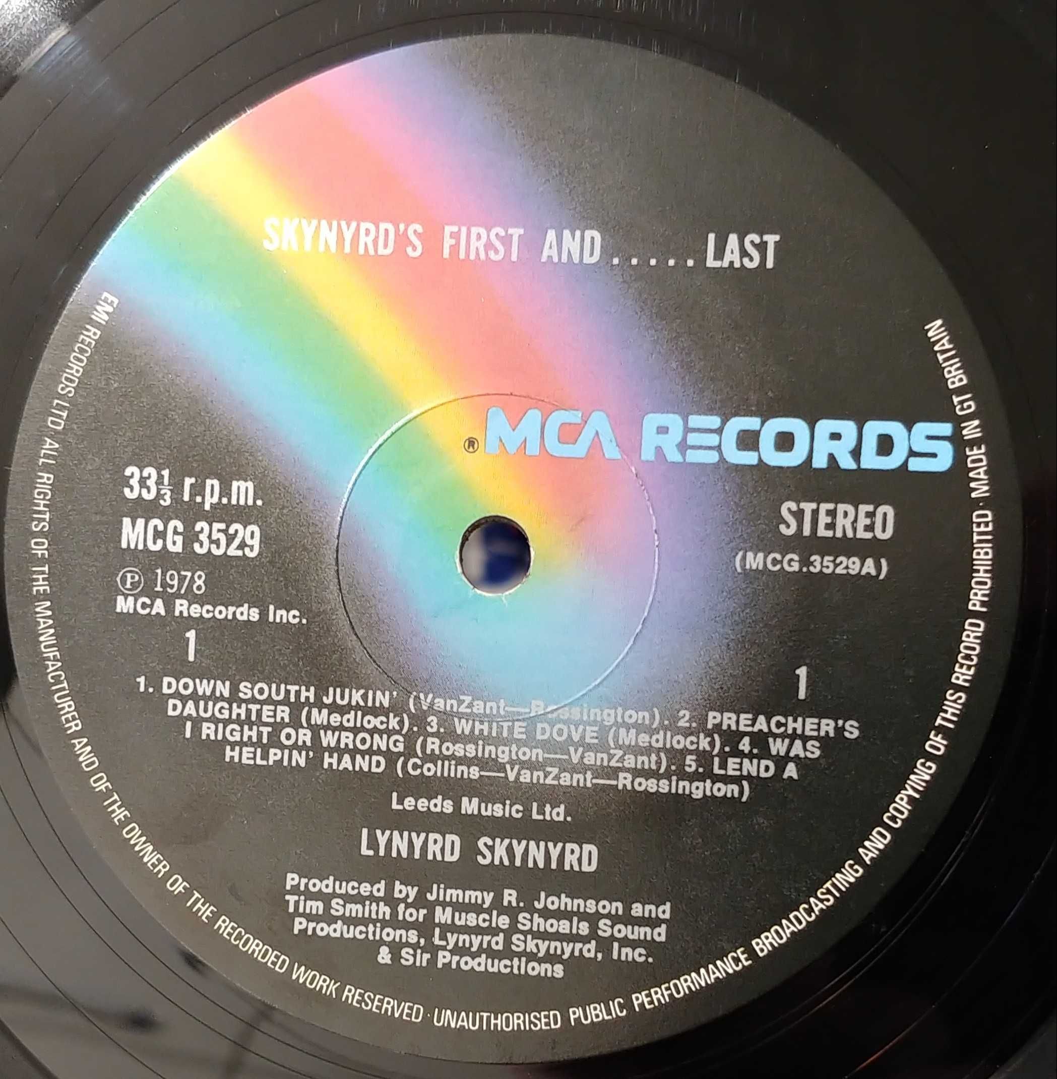 Lynyrd Skynyrd - Skynyrd's First And... Last. 1978r. Płyta winylowa .