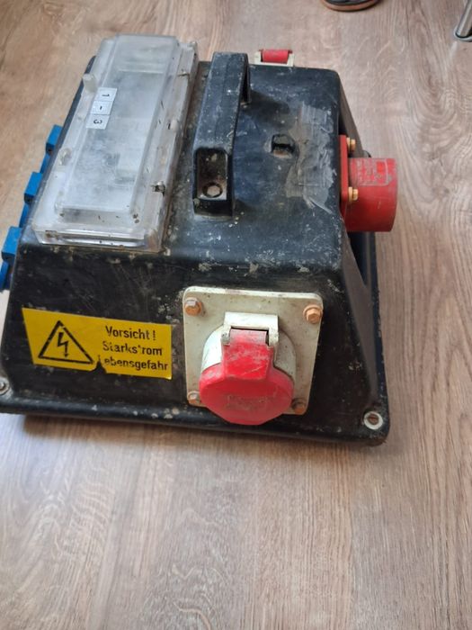 Rozdzielacz Budowlany Mobilny, Rozgaleznik Rozdzielnia , BOSECKER