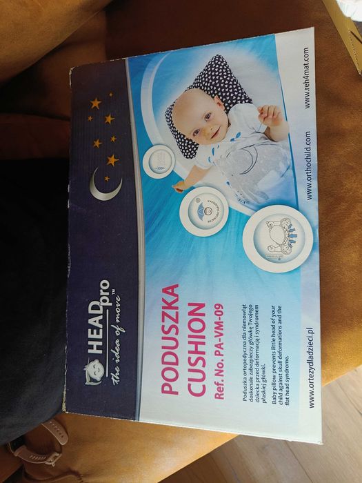 Poduszka ortopedyczna dla niemowląt