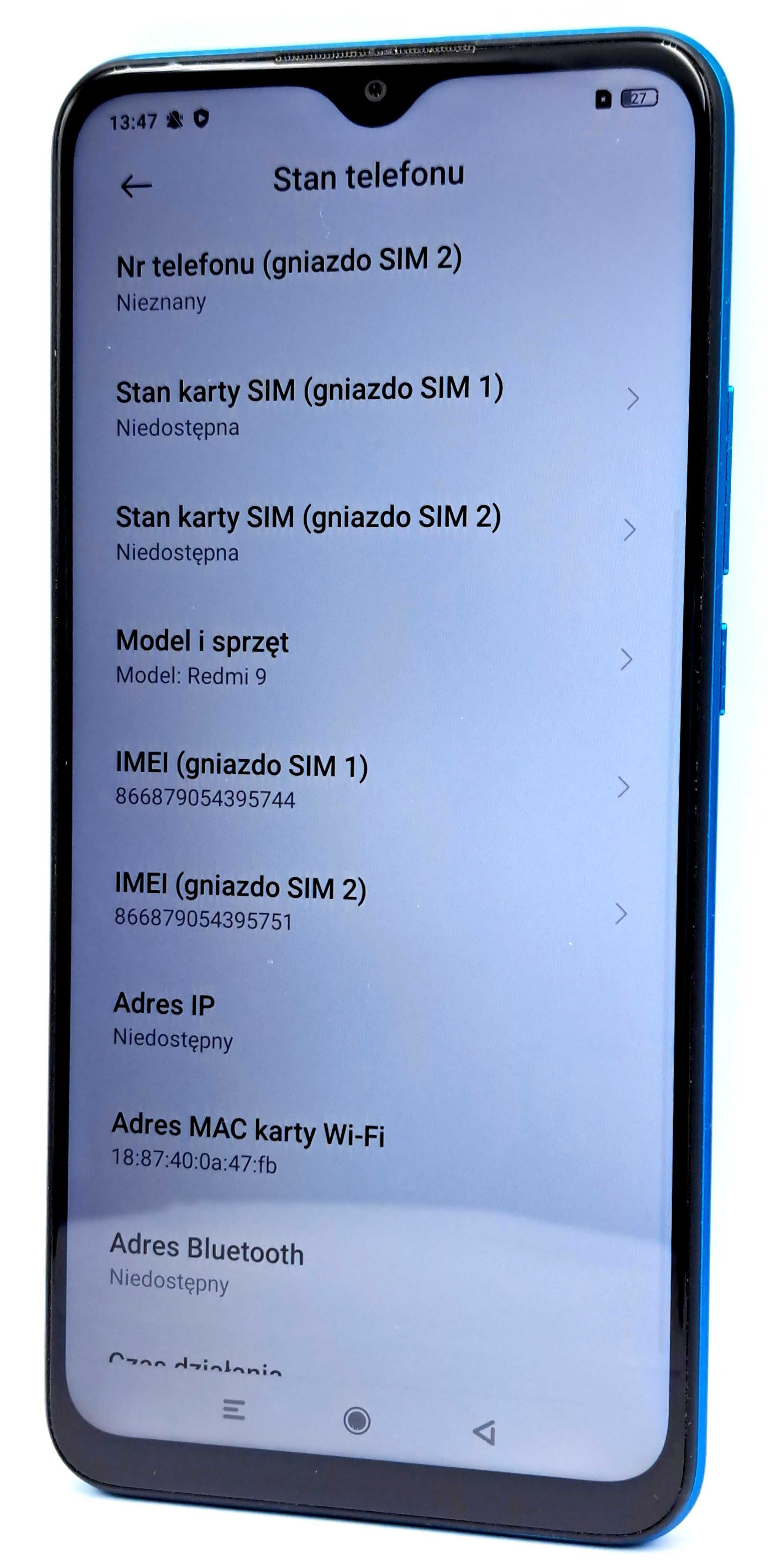 Jak nowy Smartfon Xiaomi Redmi 9 4 GB / 64 GB zielony Igła