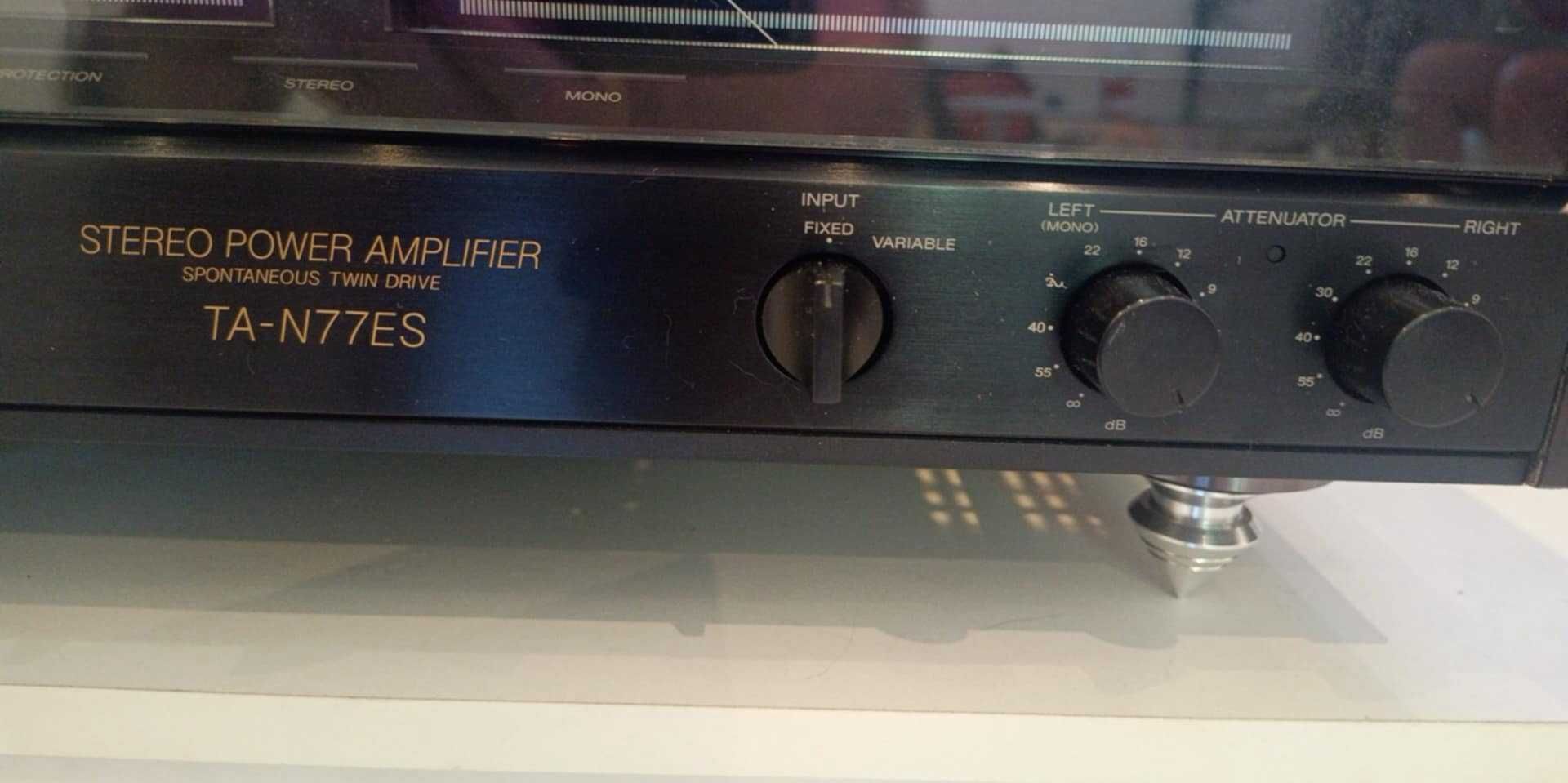 Preamp  ,,Denon,,z końcówka mocy ,,Sony ES,,