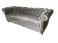 Chesterfield Sofa Trzyosobowa Funkcja spania