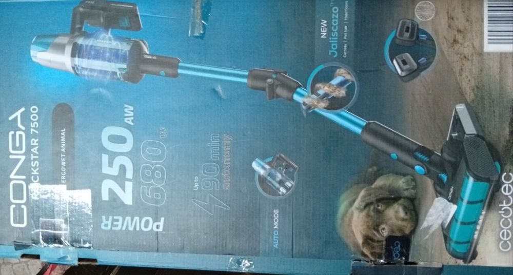 Aspirador cecotec 7500 novo