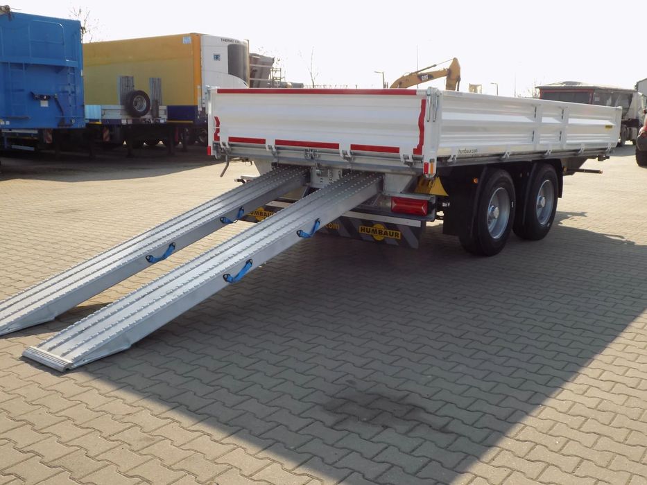 Humbaur HTK 1450  Wywrotka z najazdami.wynajem.