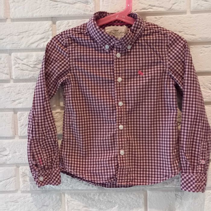 Koszula dziewczęca w kratkę H&M 110 nowa