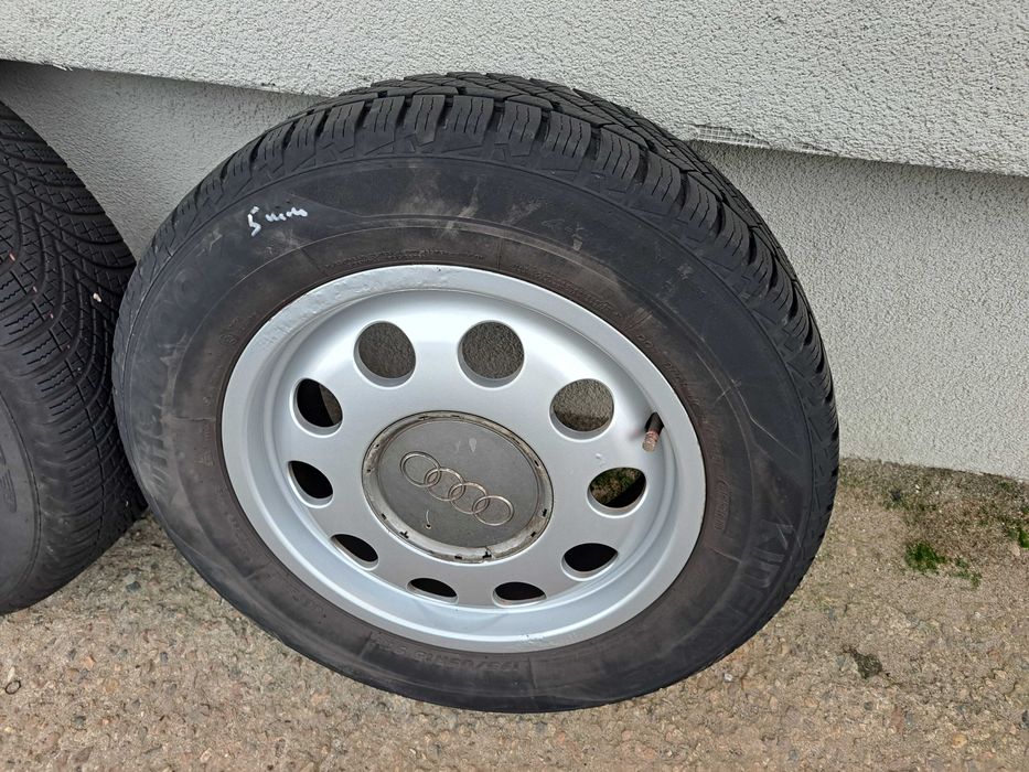 Felgi aluminiowe koła opony wielosezon Audi A3 8L 5X100 15" kpl