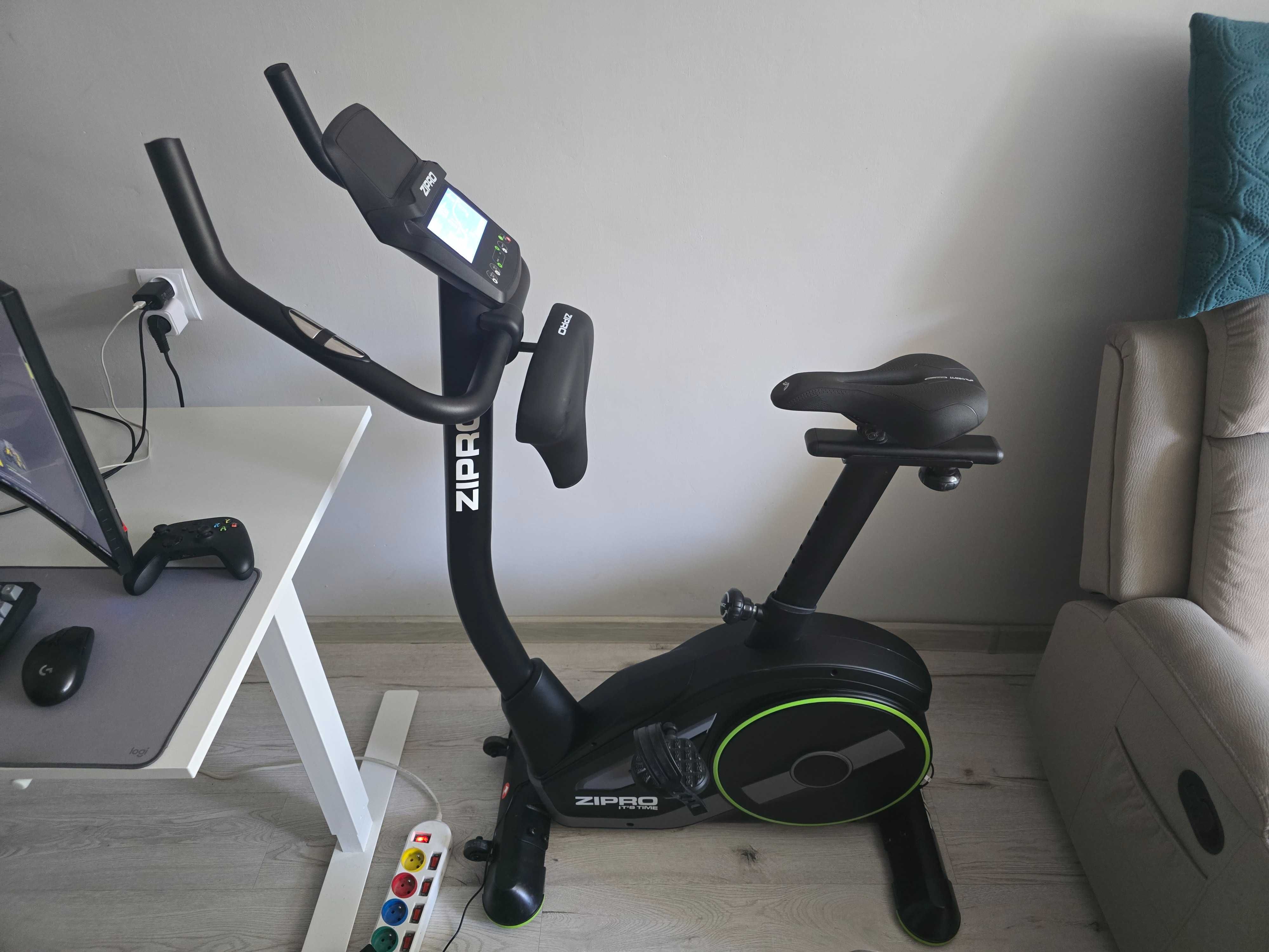 Rowerek stacjonarny Zipro Rave - Kinomap / MyWhoosh / Zwift