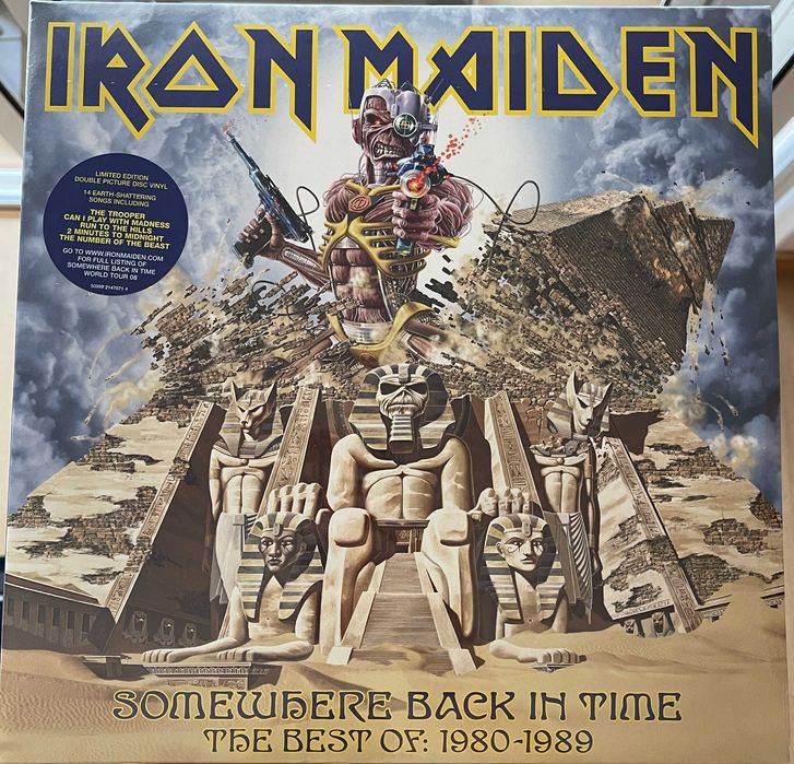 2LP (Picture) Iron Maiden - Somewhere Back In Time
