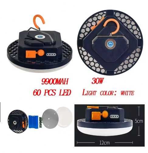 Лампа MOSLIGHTING-MOS-14 30Вт 9900 мАг