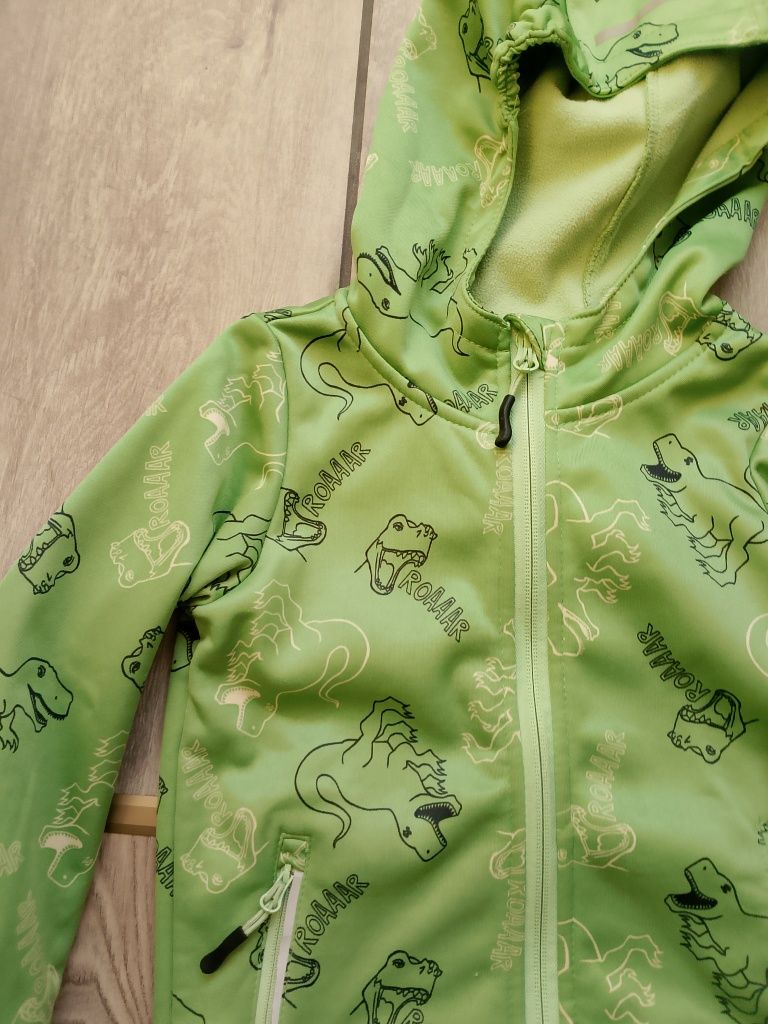 Kurtka Softshell dla dzieci Lupilu 981/04 dinozaury