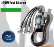 Nowy kabel szybkiego ładowania 3 w 1 120cm