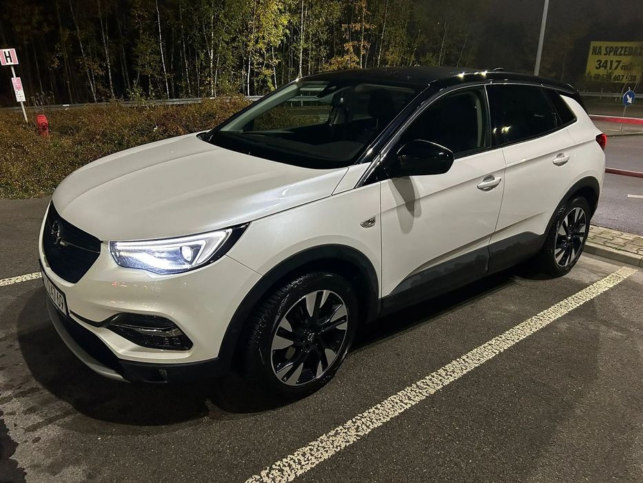 Opel Grandland X NAJBOGATSZE WYPOSAŻENIE dach panoramiczny WENTYLOWANE fotele el. klapa