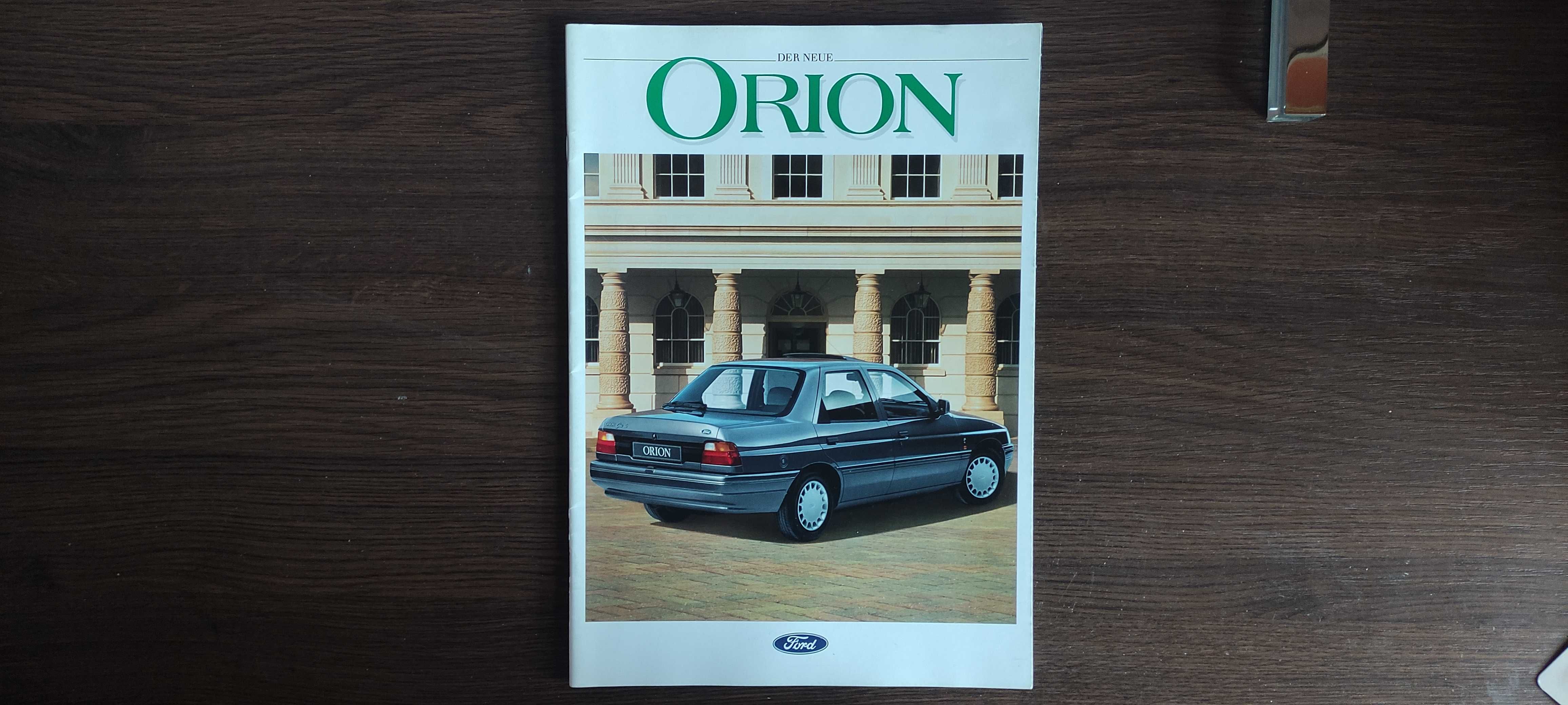 Prospekt Ford Orion