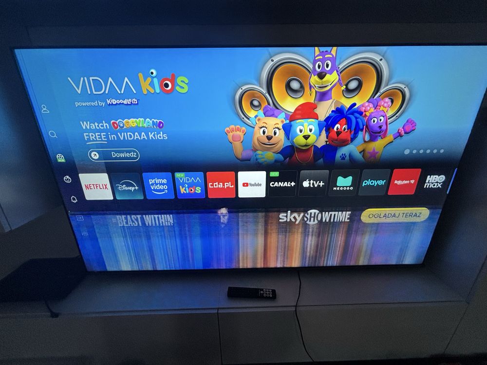 Hisense 75 „ uszkodzona matryca