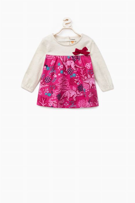 Bluzka Niemowlęca Z Kokardką 6Mc Desigual Baby