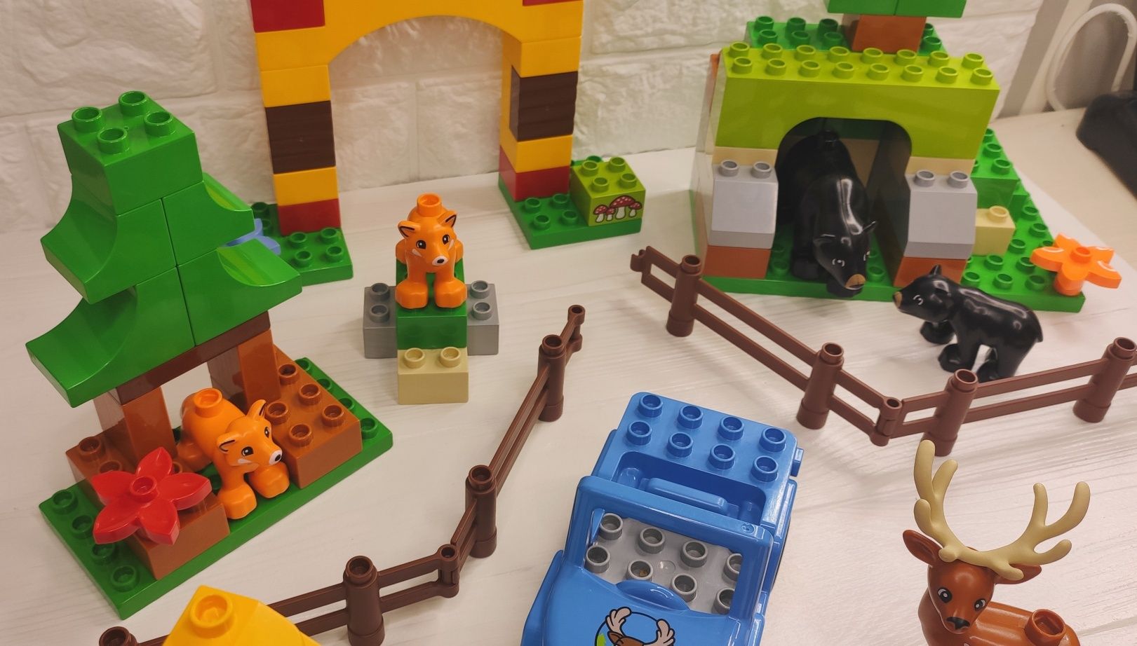 Дупло duplo lego + подарунок лего лесной заповедник, заповідник